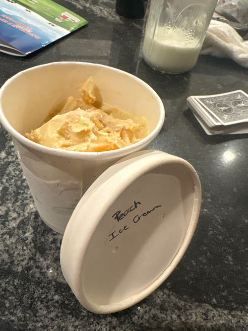 Peach Ice Cream